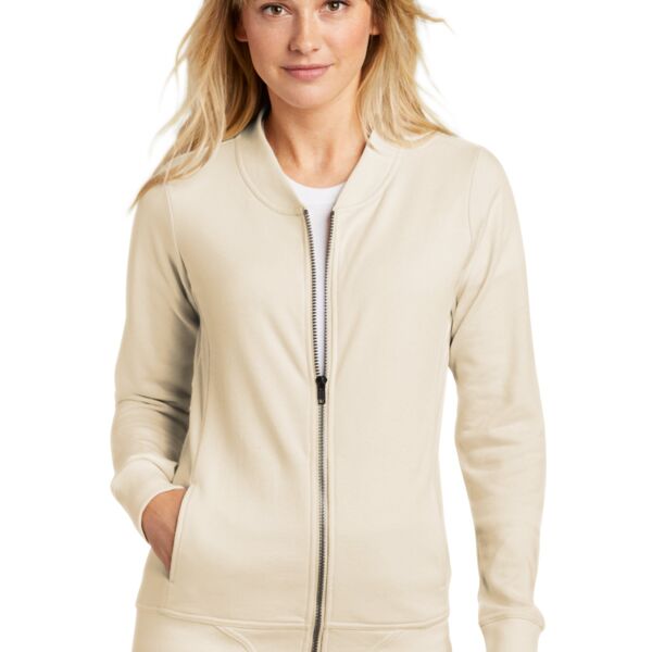 ® Ladies Lightweight French Terry Bomber Thumbnail