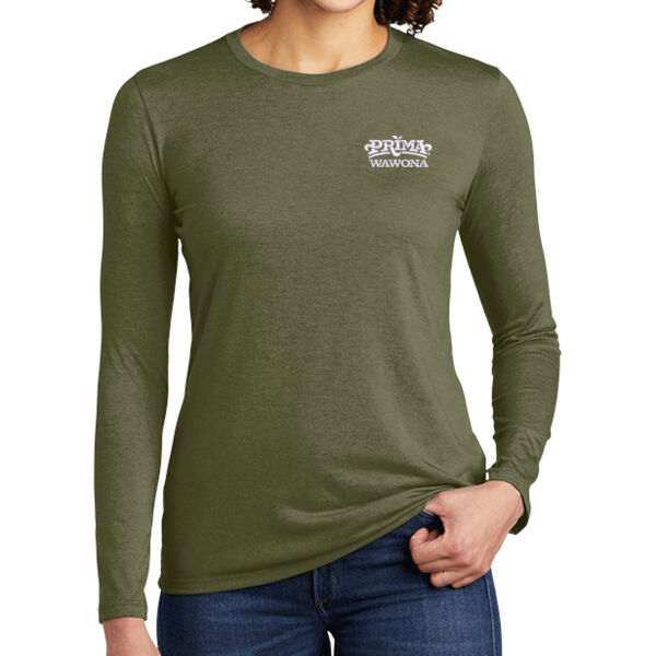 Women's Tri Blend Long Sleeve Tee Thumbnail